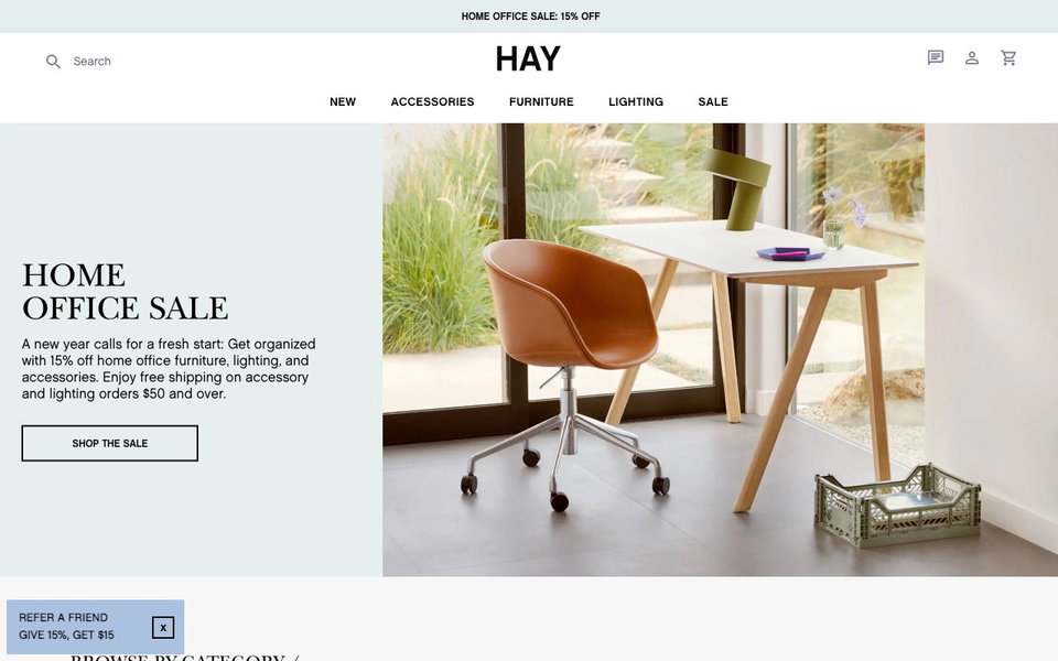 HAY website