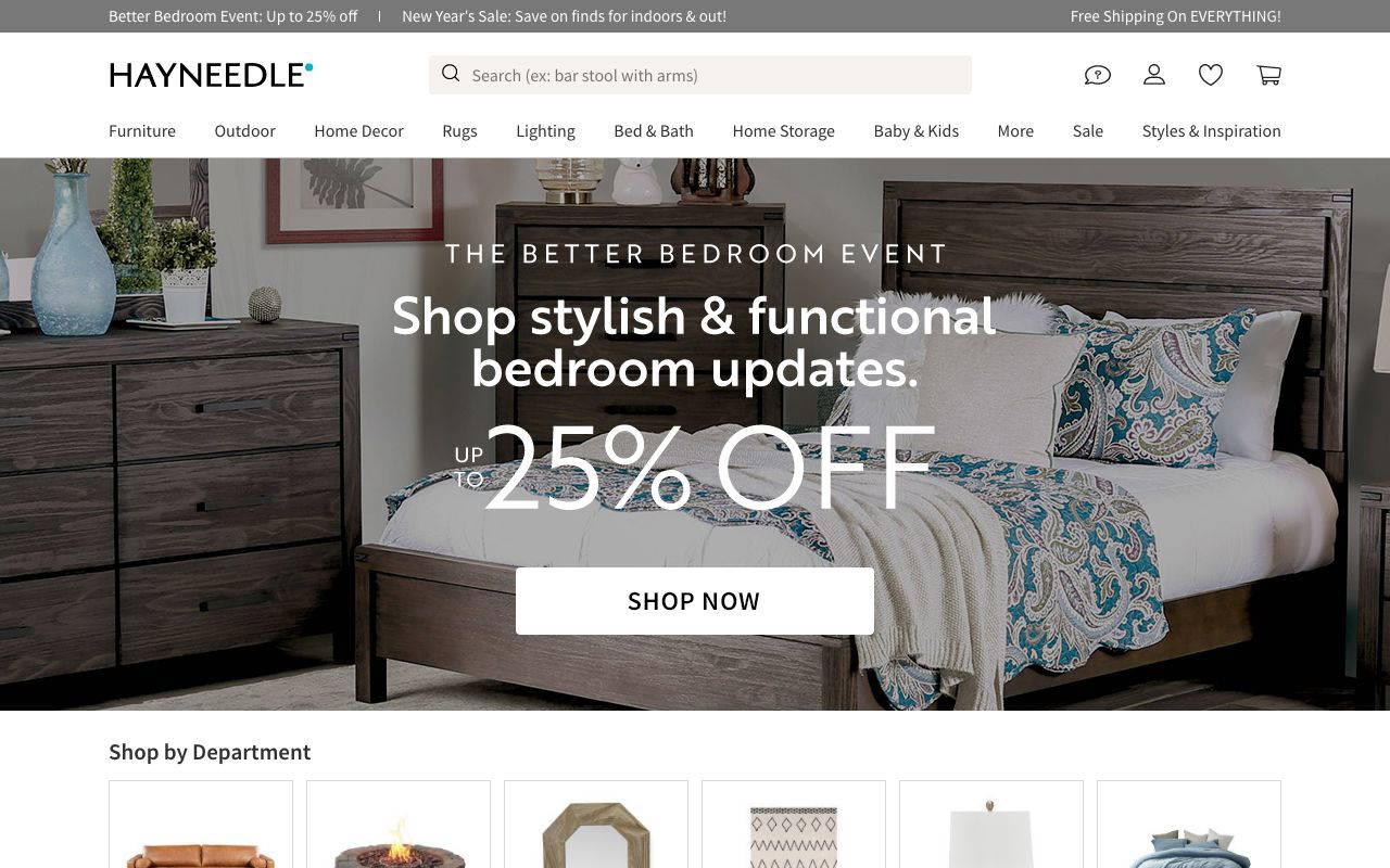 Hayneedle screenshot
