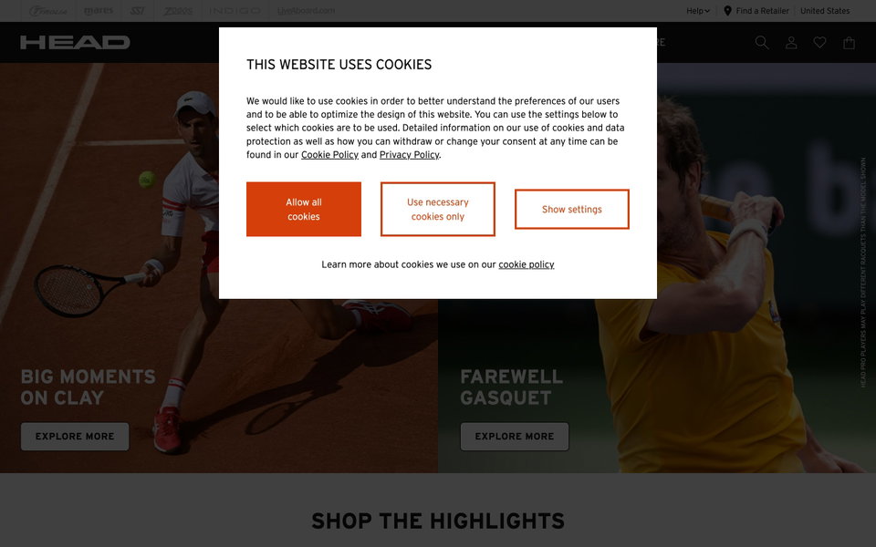 HEAD website