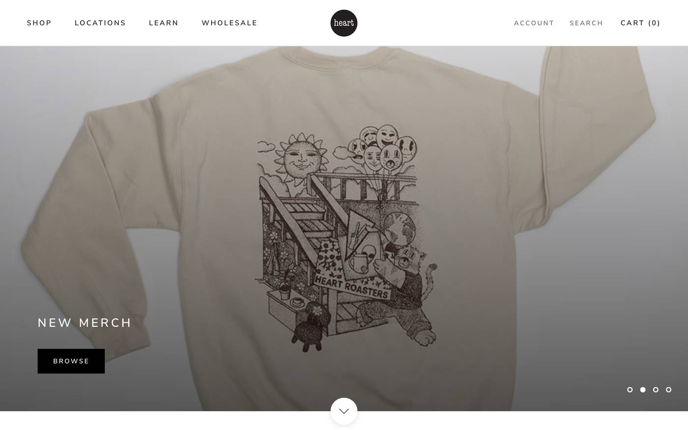 Heart Coffee Roasters screenshot