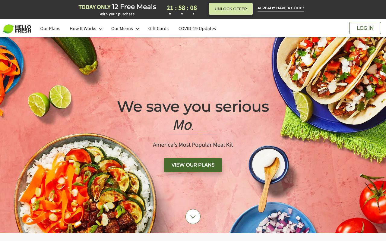 HelloFresh screenshot