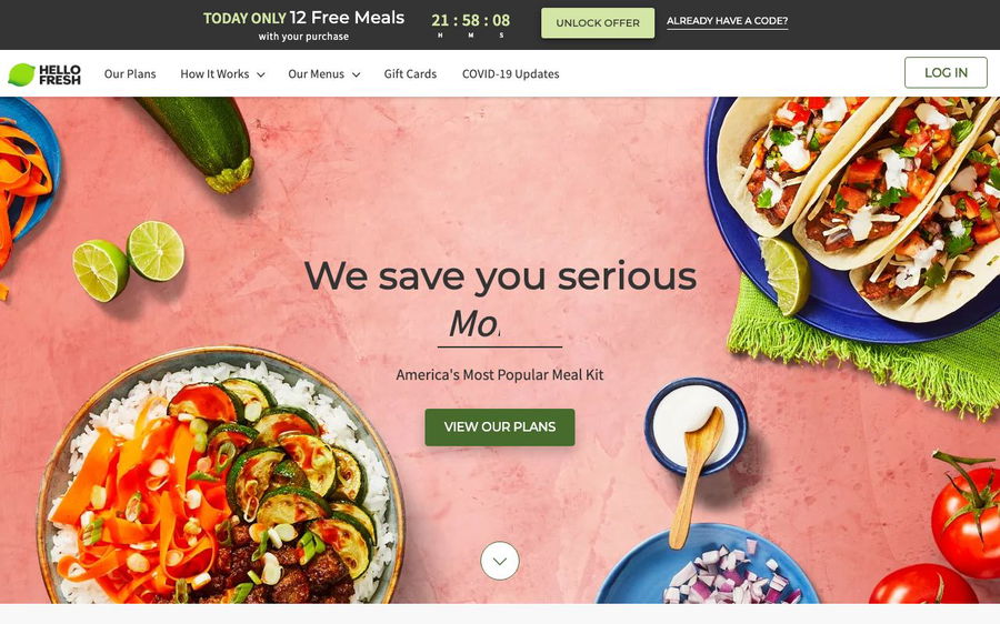 HelloFresh on Shomp