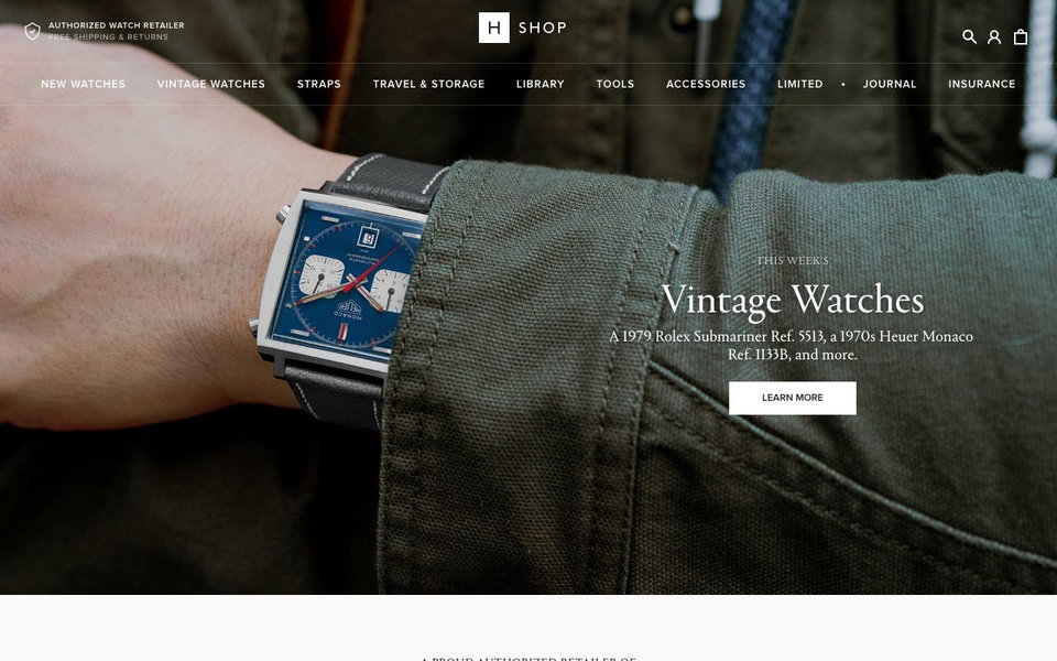 HODINKEE website