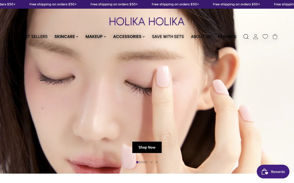 Holika Holika website