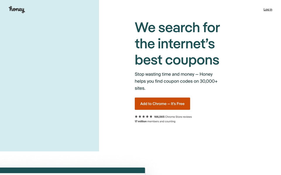 Honey website
