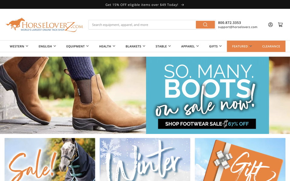 HorseLoverZ website