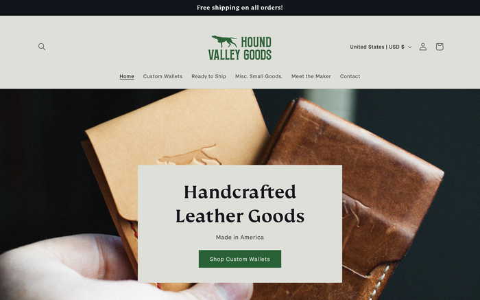 Hound Valley Goods screenshot