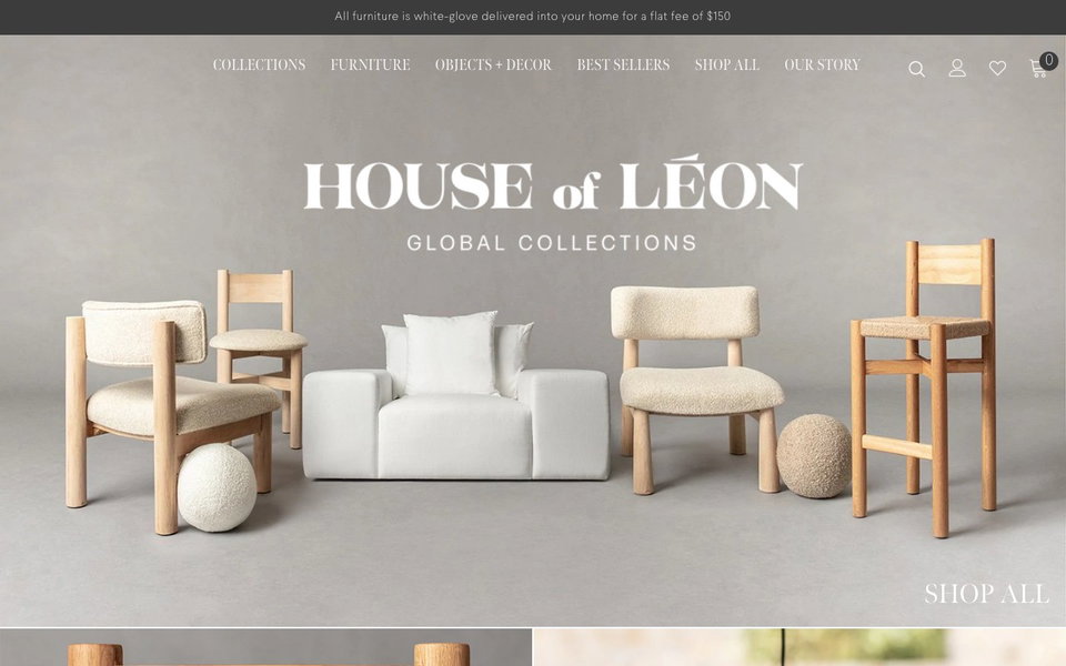 House of Léon website