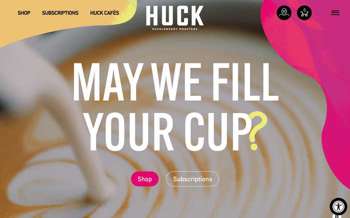 Huckleberry Roasters screenshot