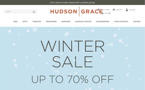 Hudson Grace website