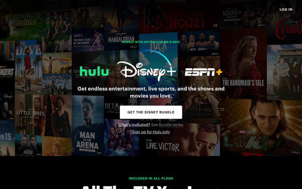 Hulu screenshot