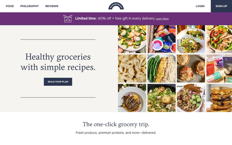 Hungryroot website