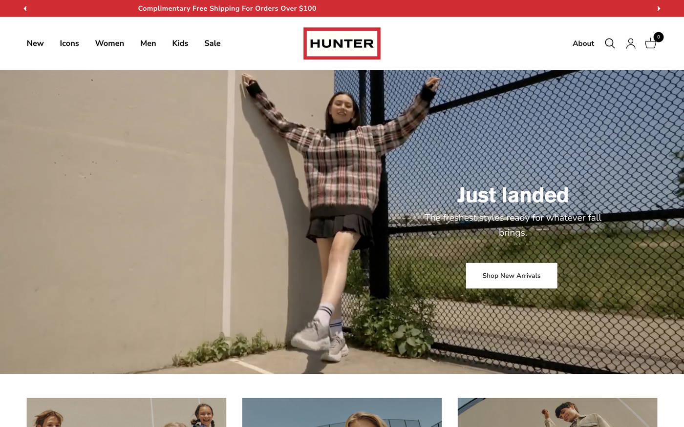 Hunter Boots screenshot