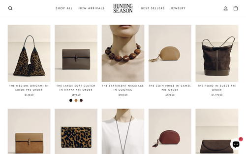 Hunting Season website screenshot