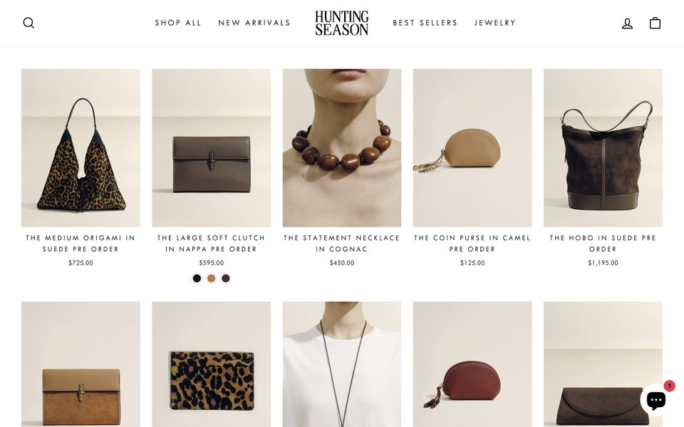 Hunting Season website