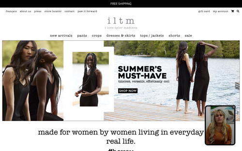 I love Tyler Madison website screenshot