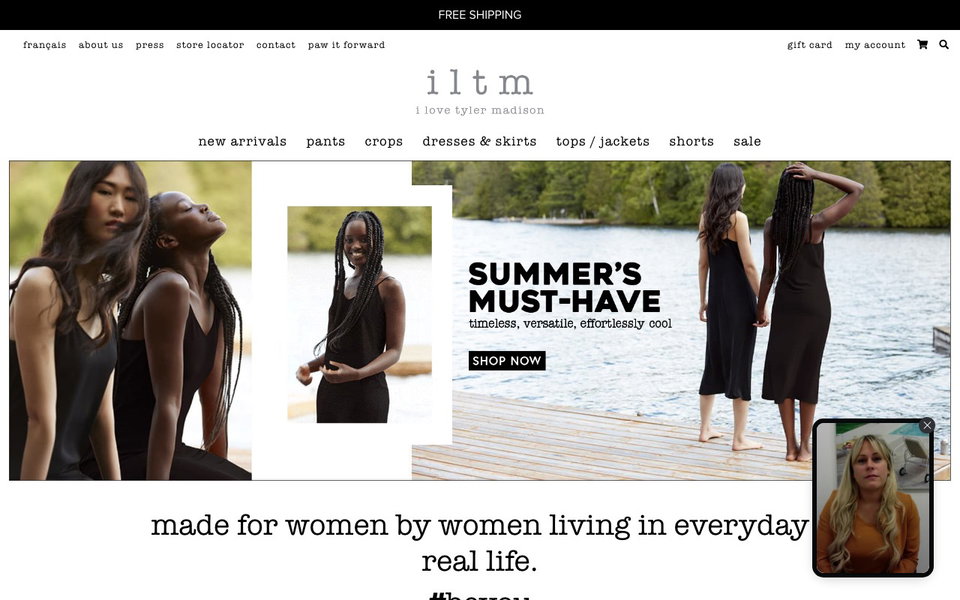 I love Tyler Madison website