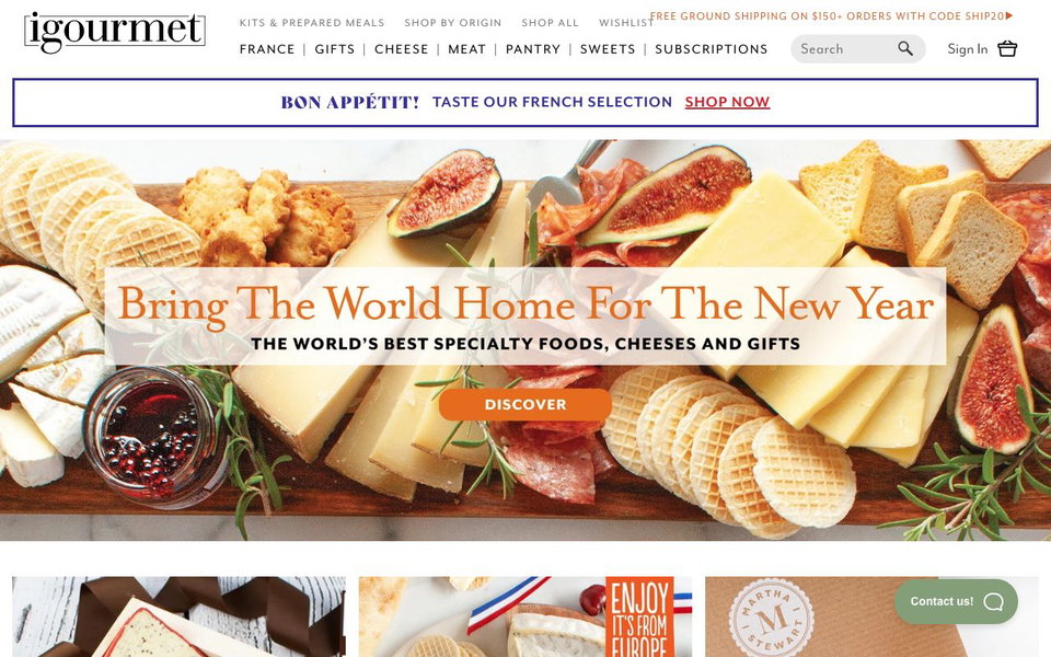 igourmet.com website