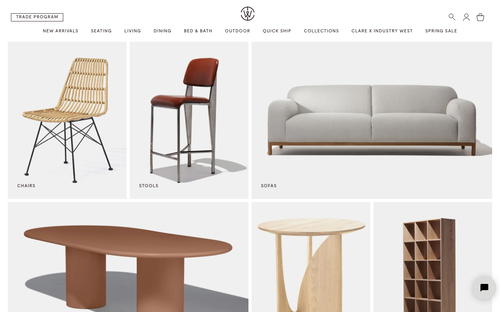 Industry West website screenshot
