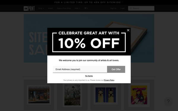 INPRNT screenshot
