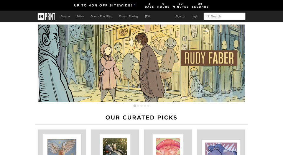 INPRNT website
