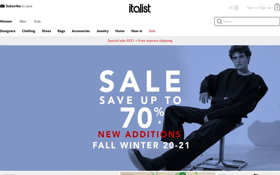 italist website