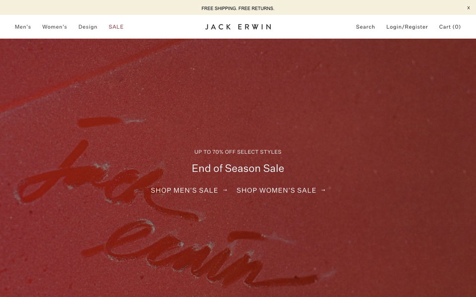 Jack Erwin website