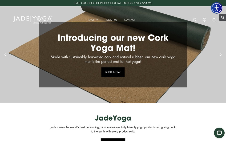 JadeYoga website