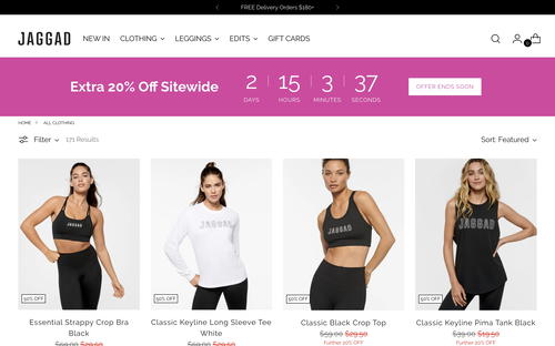 Jaggad website screenshot
