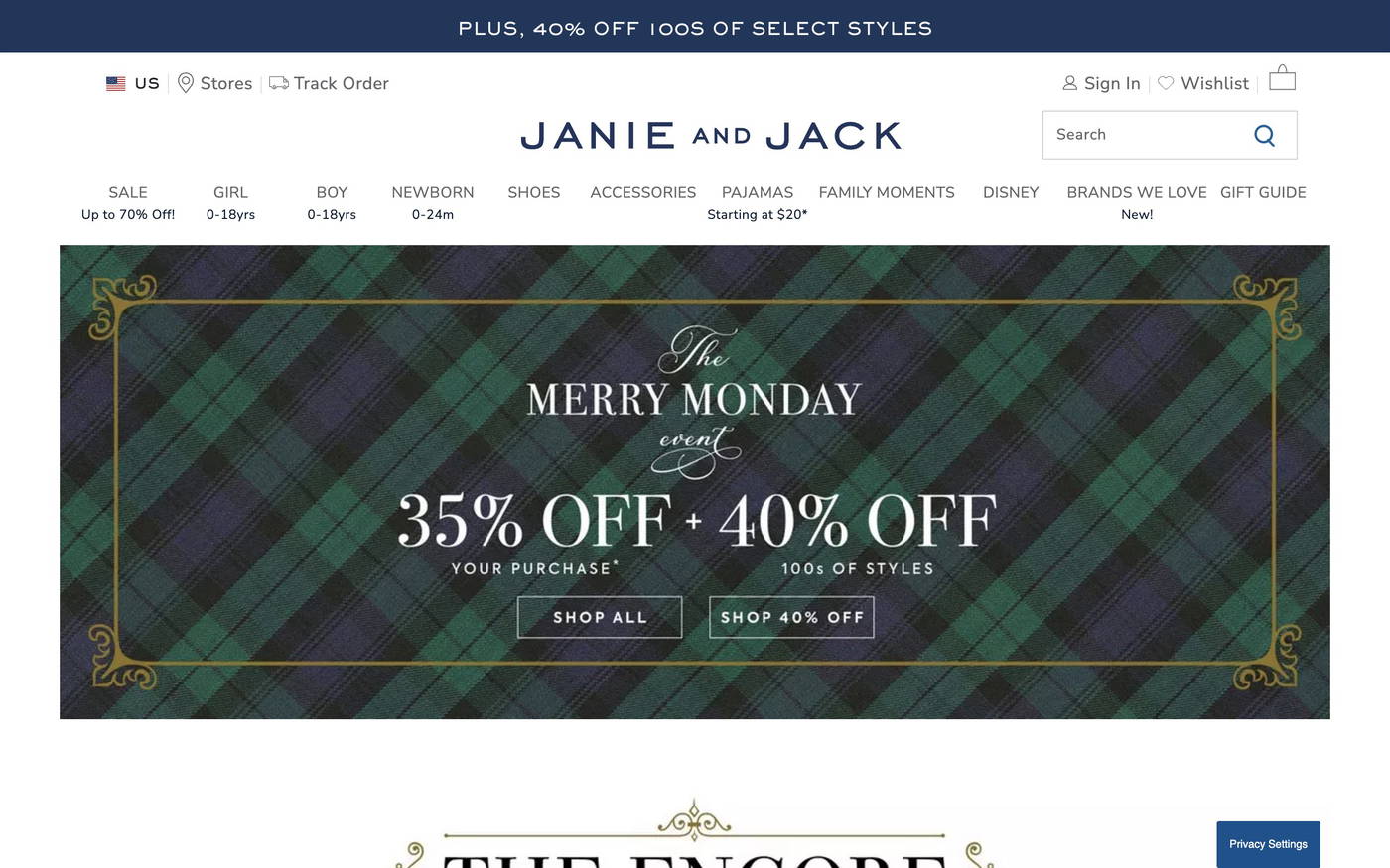 Janie and Jack screenshot