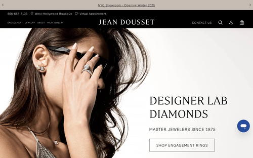 Jean Dousset website screenshot