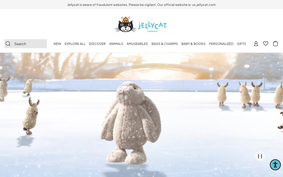 Jellycat website