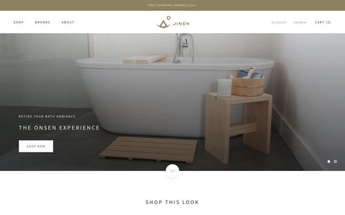 JINEN website screenshot