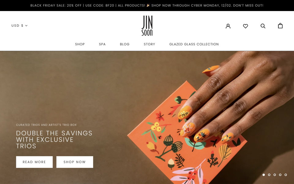 JINsoon website
