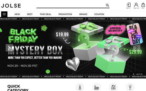 Jolse website screenshot