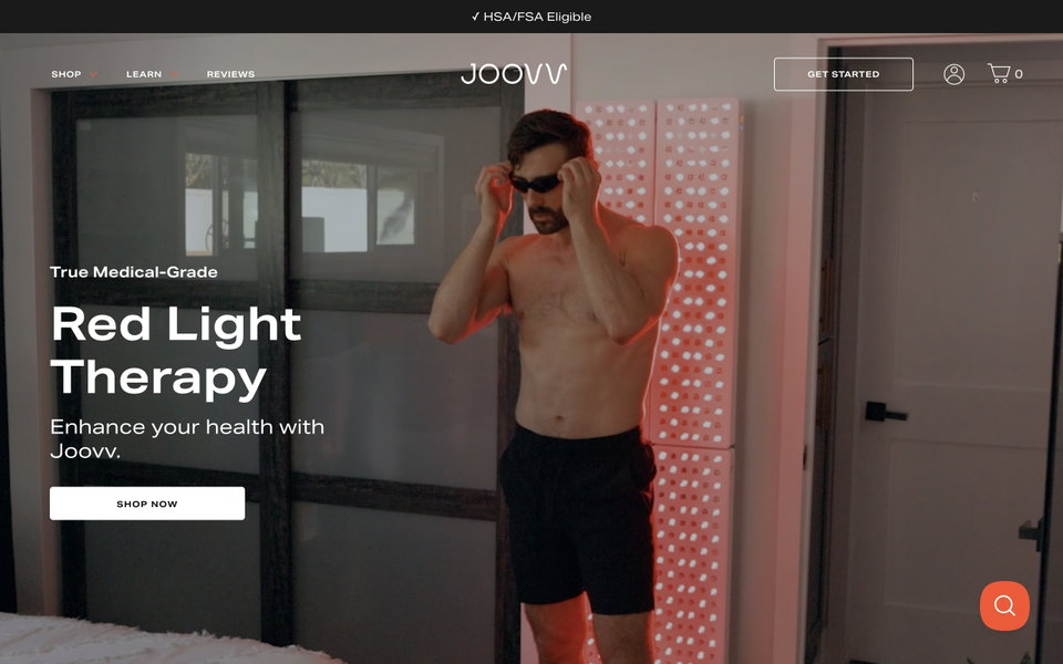 Joovv website