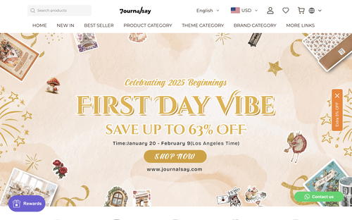 Journalsay website screenshot
