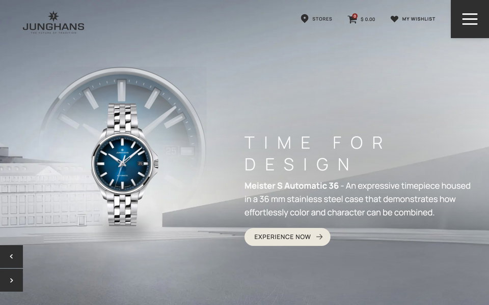 Junghans website