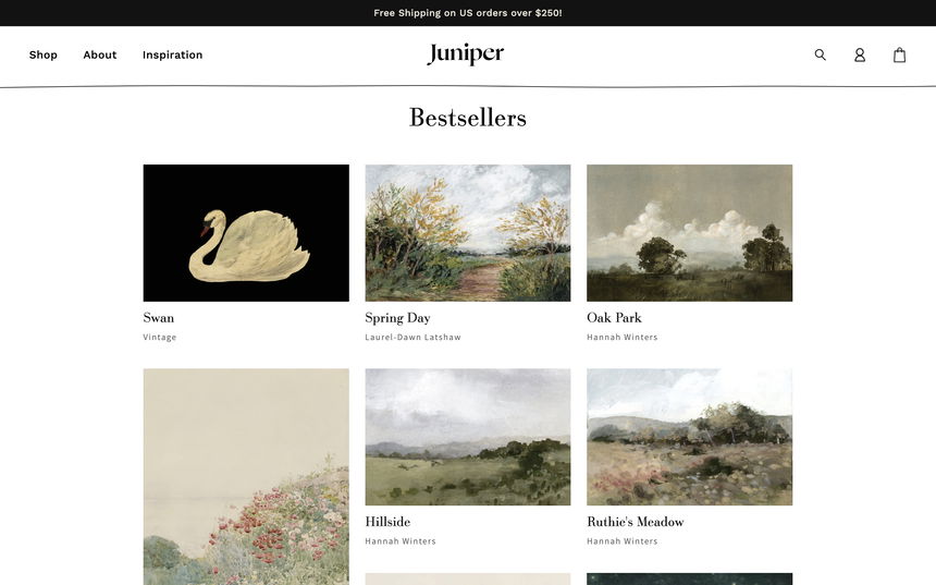 Juniper Print Shop on Shomp