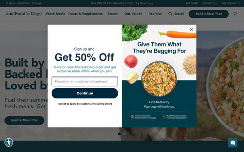 Just Food For Dogs