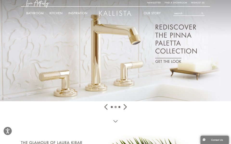 Kallista website