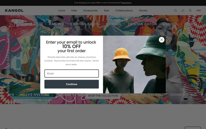 Kangol screenshot