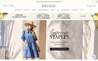 Karen Kane screenshot