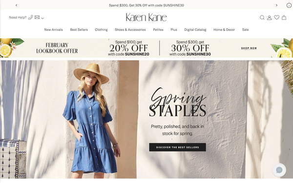 Karen Kane screenshot