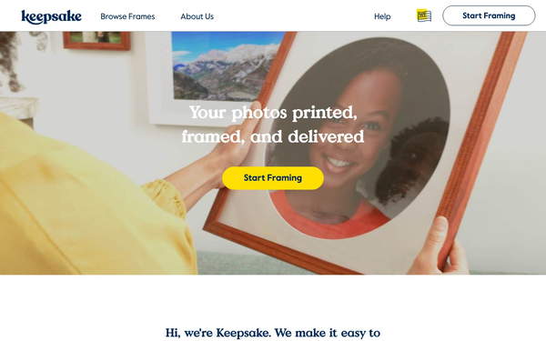 Keepsake Frames screenshot