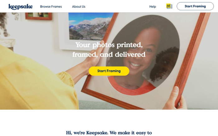 Keepsake Frames screenshot