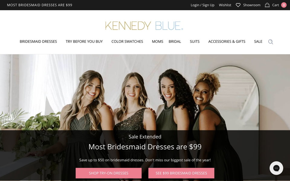 Kennedy Blue website