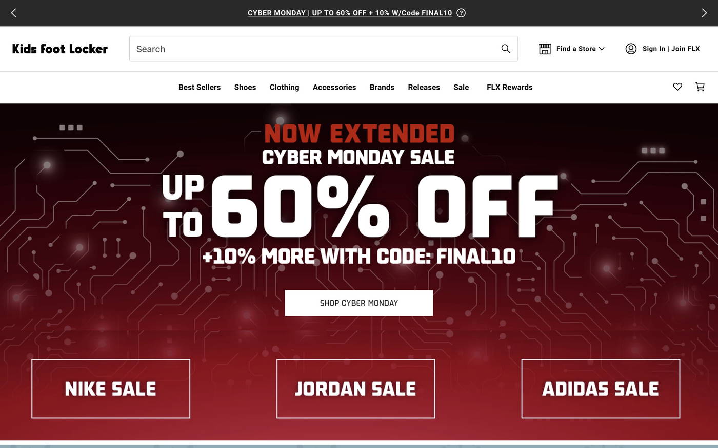 Kids Foot Locker screenshot