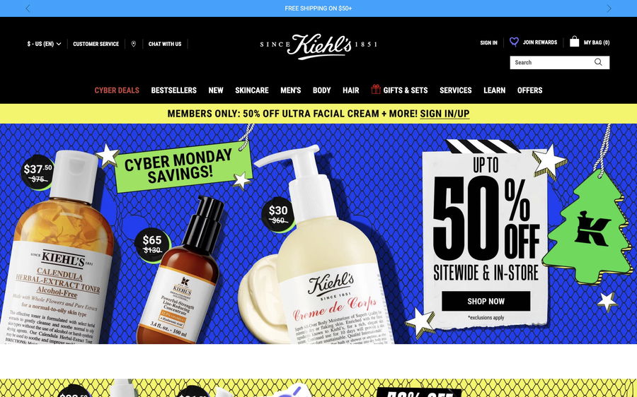 Kiehl's on Shomp