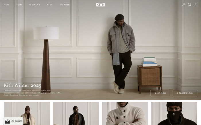 Kith screenshot